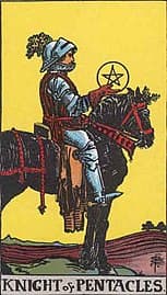 Knight of Pentacles image