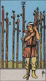 Nine of Wands image