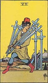 Seven of Swords image