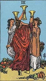 Three of Cups image