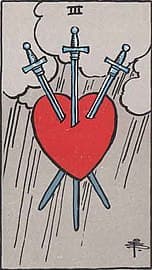 Three of Swords image