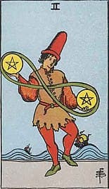 Two of Pentacles image