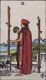 Two of Wands image